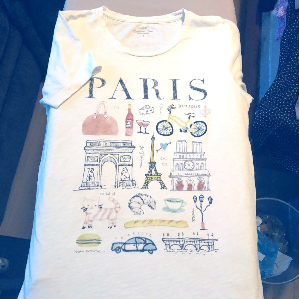 T-shirt, Paris